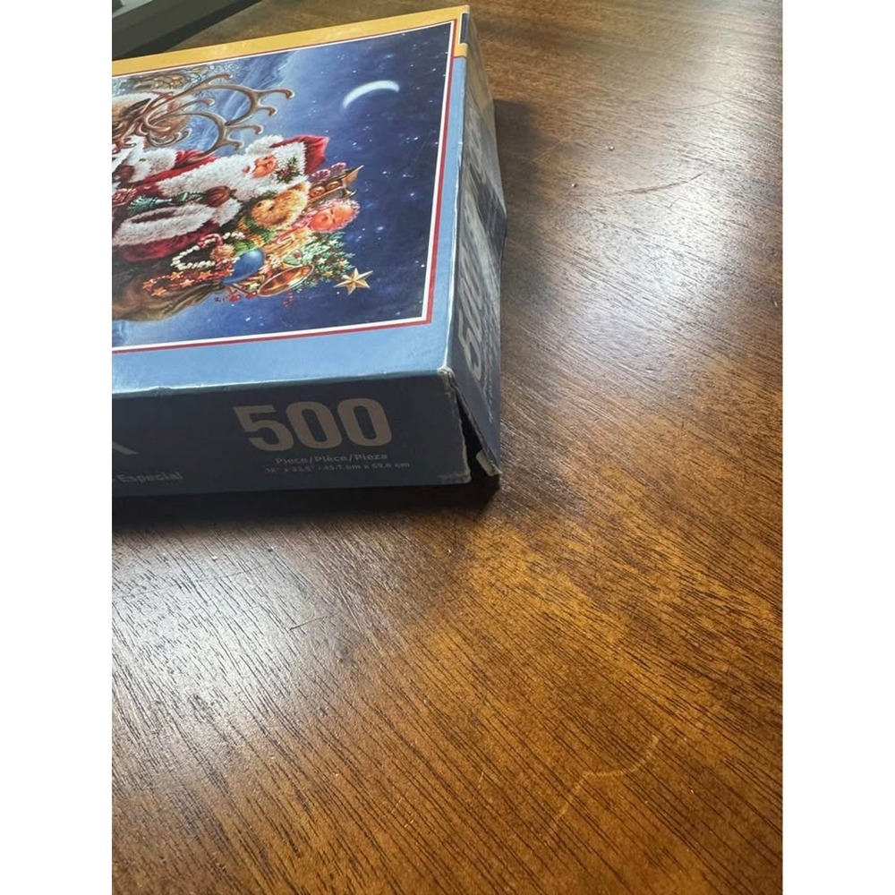 500 piece Springbok Santa puzzle New - Picture 4 of 4